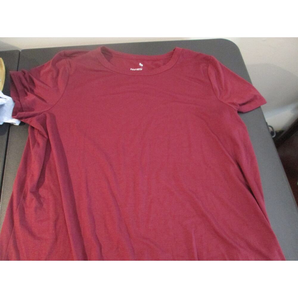 Ladies SZ XXL S/S by SO Maroon EUC